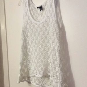 Lace tank top